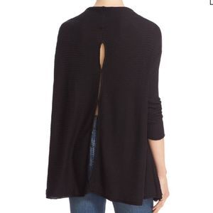 Free People We The Free Womens Lover Rib Split Back Pullover Top
